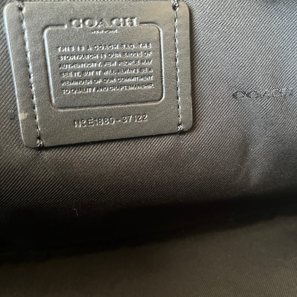 HTF Coach Dreamer 36 With Chelsea Tattoo Fringes Black 37122 EUC - Picture 10 of 15